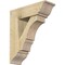 Ekena Millwork Balboa Traditional Rough Sawn Bracket w/ Offset Brace, Douglas Fir, 8"W x 24"D x 28"H BKT0806X24X28BOA01RDF - alternate 1